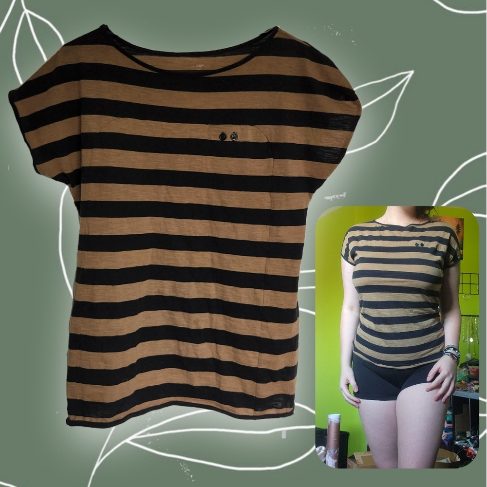 Stripped Tee